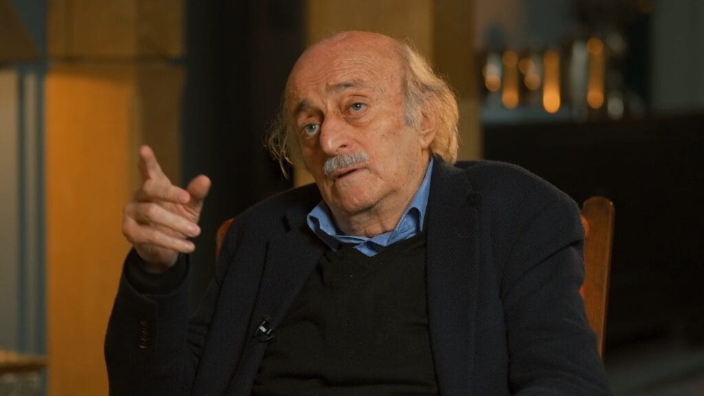 Walid Jumblatt szerint az arab vezetőknek fel kell ébredniük az izraeli terjeszkedésre. 5 lebanon walid jumblatt may 2025 mee