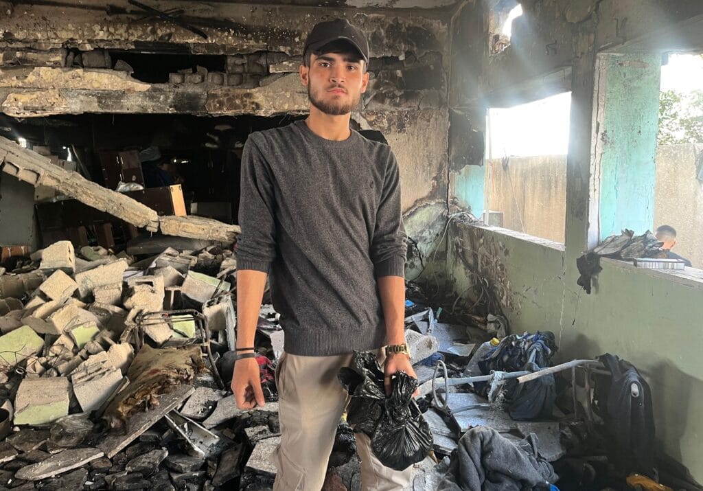 "Hús mindenhol": a gázai óvóhely izraeli bombázása elszenesedett gyerekeket hagy maga után. 5 mohammad al masri israel strike jarjawi school gaza city maha min