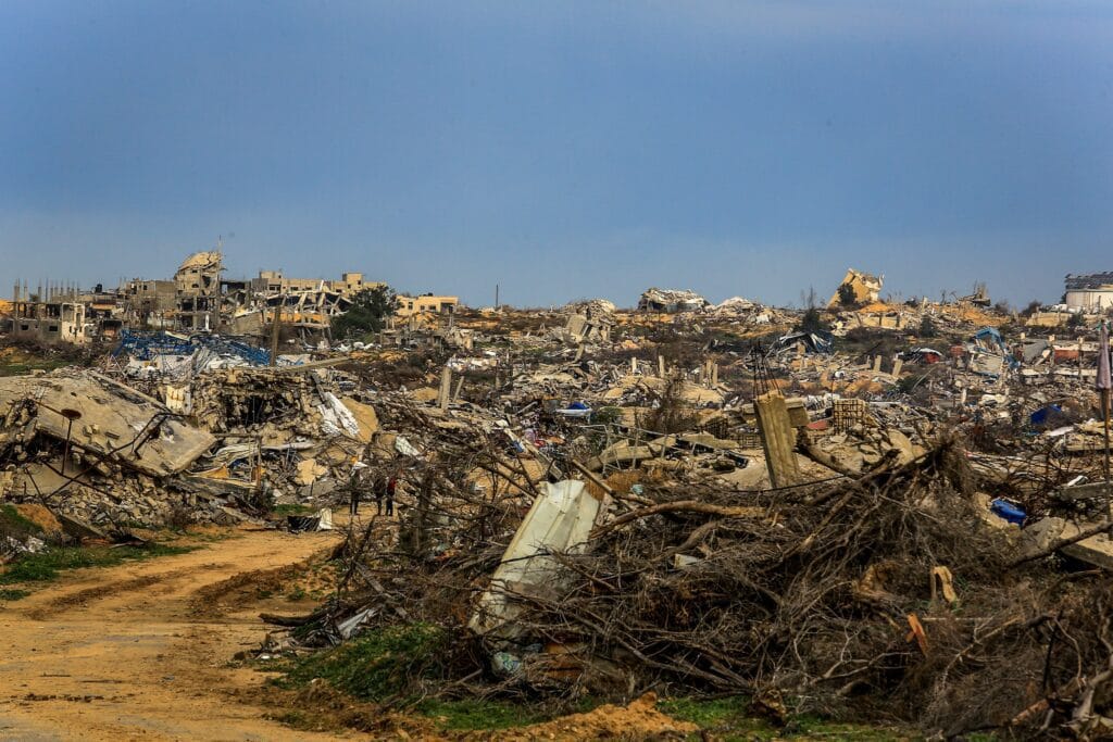 „Használhatatlanná tenni”: Izrael küldetése a teljes városi pusztítás 6 F250209ARK21