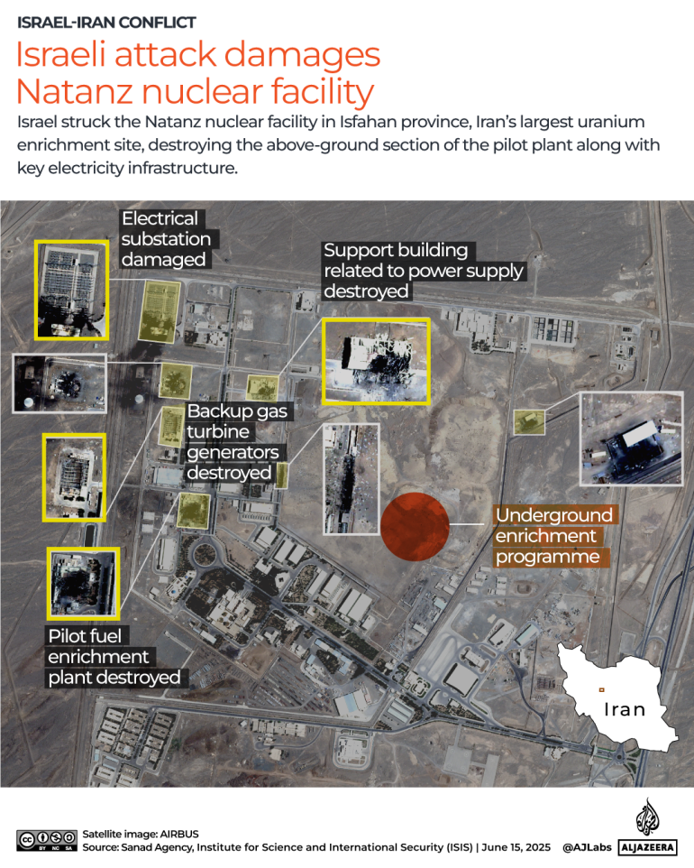 Miért akarja Izrael, hogy amerikai bunkerrombolók támadják Irán Fordow atomlétesítményét?Az Egyesült Államok B-2 lopakodó bombázója jelenleg az egyetlen repülőgép, amelyet a GBU-57 bunkerromboló bombák bevetésére terveztek. 7 INTERACTIVE Irans military structure JUNE 14 2025 copy 1749981913