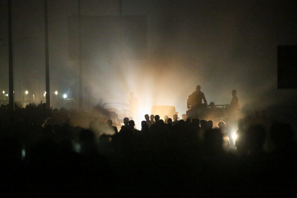 „A Gázában a segélyhez vezető utam olyan volt, mint a Squid Game” 5 palestinians aid night gaza distribution june 2025 afp