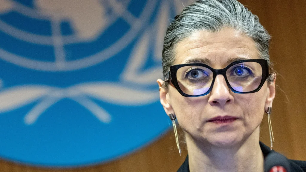 Izrael háborúja Gázában: Miért mondják a jogi szakértők, hogy népirtás? 6 FrancescaAlbanese reuters 26march2024.jpg