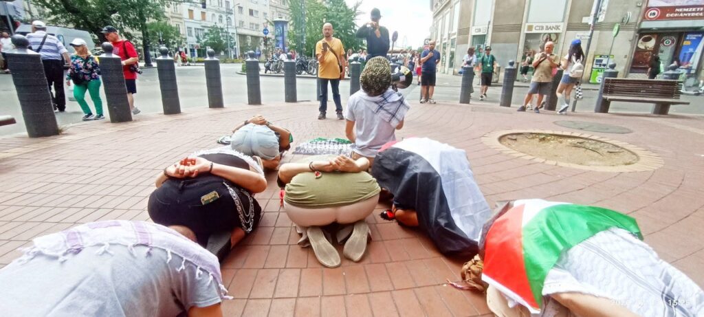 Victory on Herzl Square: The voice of the Palestinian cause is heard in the heart of Budapest 3 Győzelem a Herzl téren: A palesztin ügy hangja Budapest szívében is érvényesül