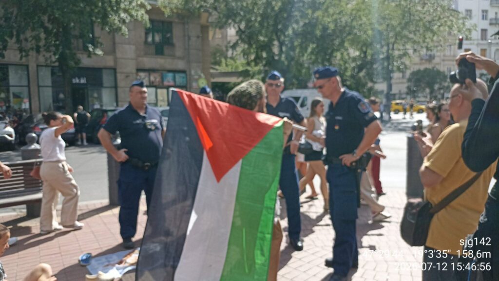 Győzelem a Herzl téren: A palesztin ügy hangja Budapest szívében is érvényesül