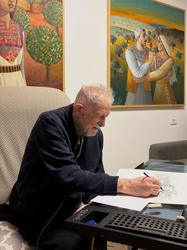 Sliman Mansour nekrológja: Emlékezés a palesztin művészre egy nemzet vizuális emlékezete mögött.