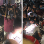 Izraeli bombatámadás egy gázai kórház közelében, négy embert megsebesítettek Sheikh Radwanban Amal_Hospital_bombarment-QNN