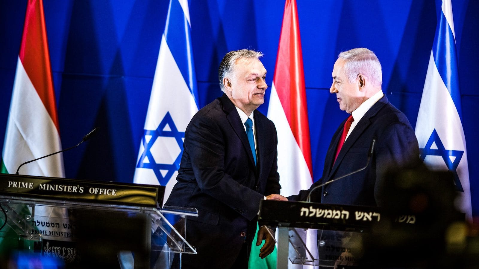 NETANJAHU, Benjámin; ORBÁN Viktor