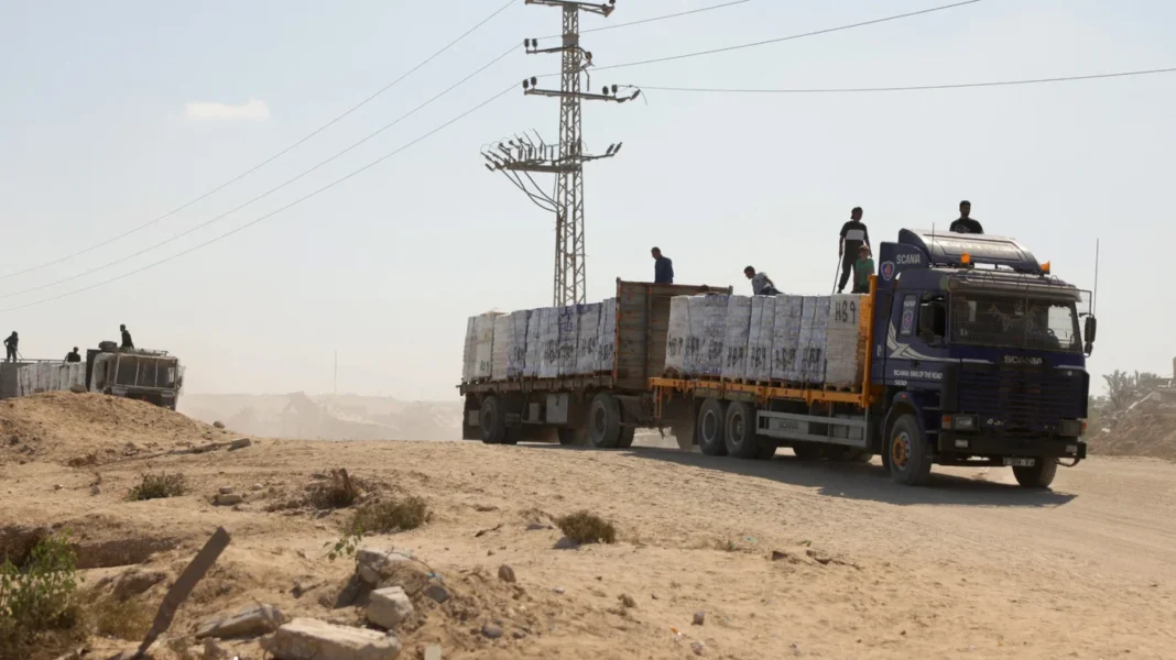 A Hamász visszautasítja az Egyesült Államok állítását a gázai segélyek kifosztásáról, mint
