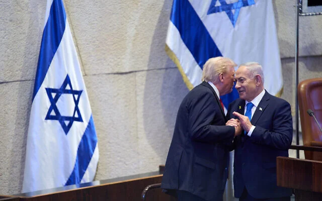 A beszámolók szerint Trump ráförmedt Netanjahura: „K*rvára megőrültél. Börtönben ülnél, ha nem lennék én”