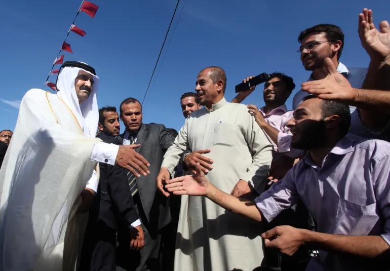 Sejk Hamad: Az arab vezető, aki megtörte Izrael Gáza elleni blokádját