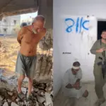 ast known photograph of Nadi Marouf and Ali Marouf, two elderly men from Beit Lahia, northern Gaza, who he said were killed in November 2024 after being used as human shields (Younis Tirawi X).jpg